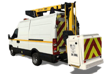 Car Hire Kirkintilloch - 12.5M Cherry Picker 3.5T - Van hire Kirkintilloch