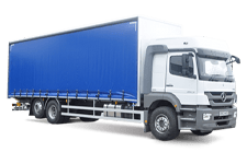 Car Hire Kirkintilloch - 26 Tonne Curtain Side Truck - Truck hire Kirkintilloch