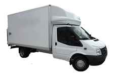 Car Hire Kirkintilloch - Ford Luton 3.5 ton Tail Box Lift Truck - Truck hire Kirkintilloch