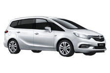 Car Hire Kirkintilloch - Vauxhall Zafira 7-Seater - Minibus hire Kirkintilloch